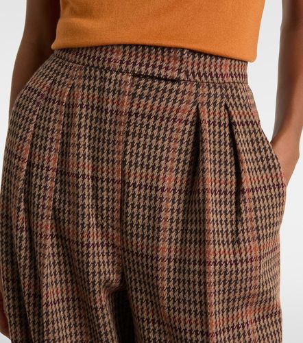 Pantalon ample Seggio en laine et coton - Max Mara - Modalova