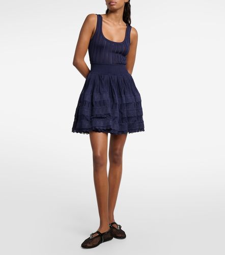Alaïa Robe en maille côtelée - Alaia - Modalova