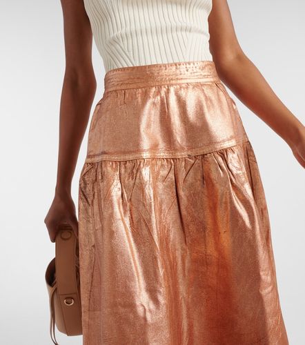 Jupe midi Astrid en jean - Ulla Johnson - Modalova