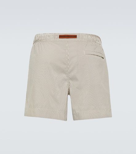 Zegna Short de bain rayé - Zegna - Modalova