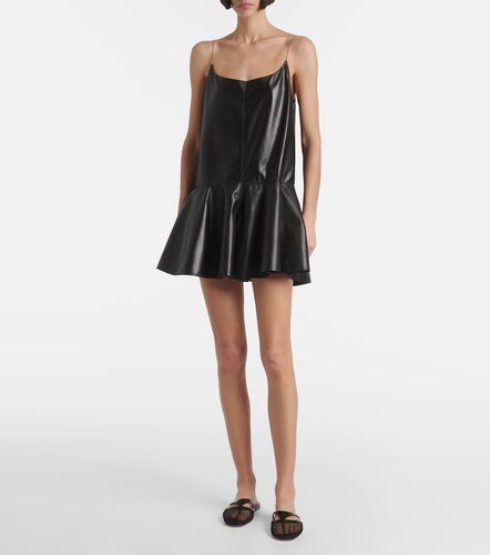Alaïa Combi-short Slip en cuir - Alaia - Modalova