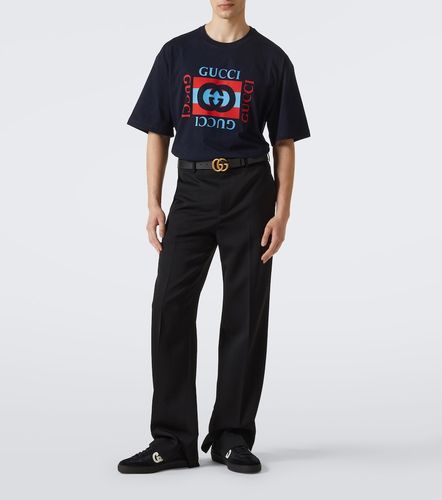 Gucci Baskets G75 en daim et toile - Gucci - Modalova