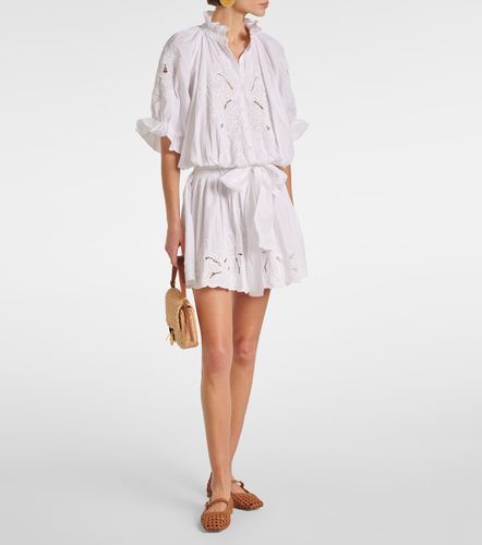 Juliet Dunn Robe brodée en coton - Juliet Dunn - Modalova