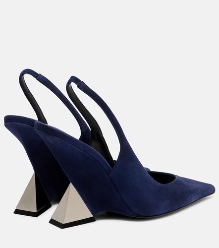 Escarpins slingback Cheope 105 en daim - The Attico - Modalova
