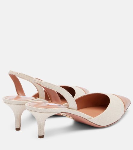 Escarpins Milanese 50 en cuir - Aquazzura - Modalova