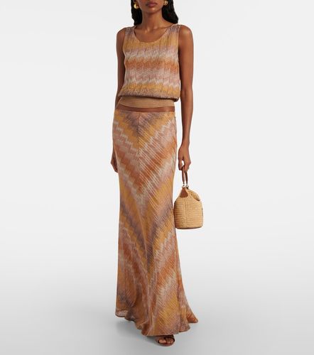 Missoni Top Zigzag en lamé - Missoni - Modalova