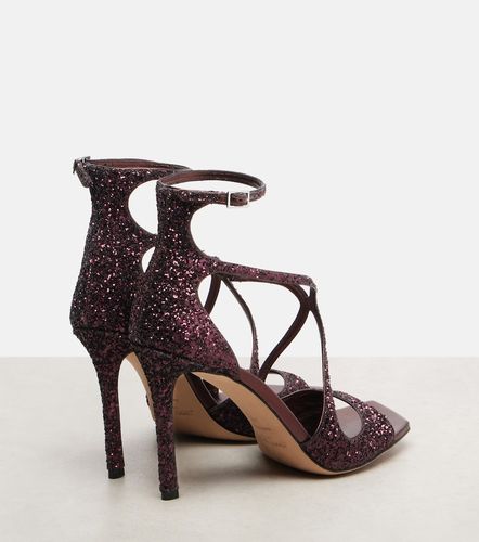 Sandales Azia 95 à paillettes - Jimmy Choo - Modalova