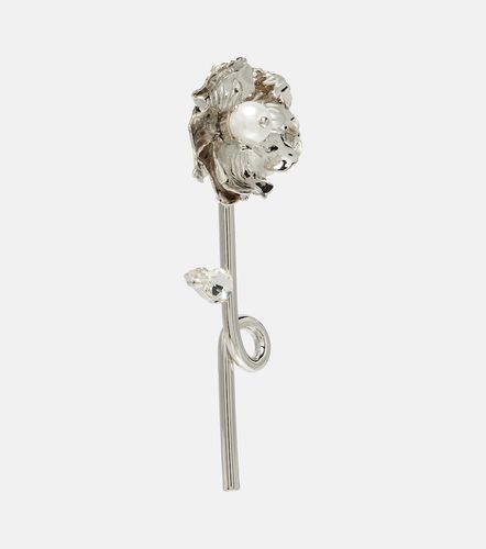 Boucles d’oreilles à perles fantaisie et cristaux - Simone Rocha - Modalova