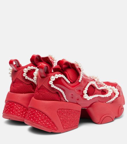 X Reebok baskets à plateforme et ornements - Noir Kei Ninomiya - Modalova