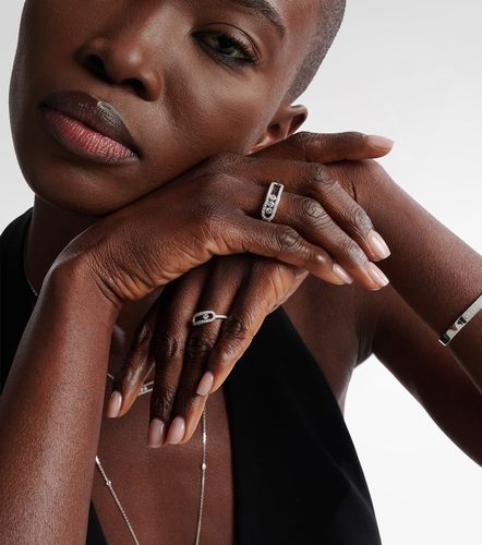 Bague Move Classique en or blanc 18 ct et diamants - Messika - Modalova