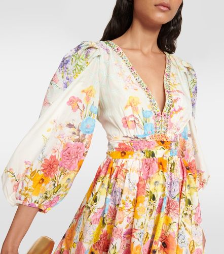 Robe Sunlight Symphony en coton et soie - Camilla - Modalova