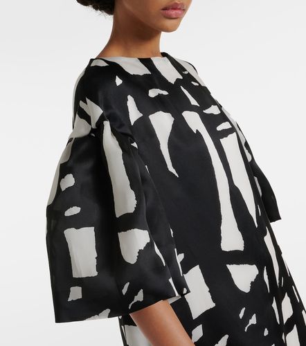 Robe longue imprimée en soie - Max Mara - Modalova