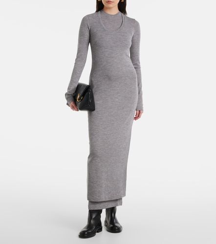 Robe midi en laine vierge - Jil Sander - Modalova