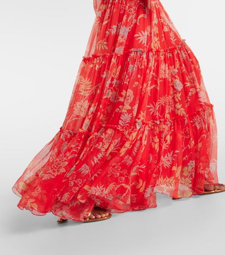 Etro Jupe longue en soie à fleurs - Etro - Modalova