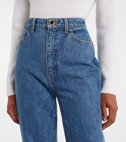 Jean droit Danielle à taille haute - Khaite - Modalova