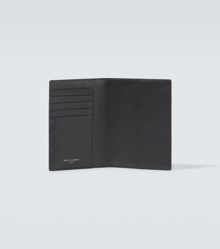 Porte-passeport en cuir - Saint Laurent - Modalova