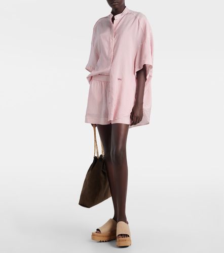 Short rayé en soie - Stella McCartney - Modalova