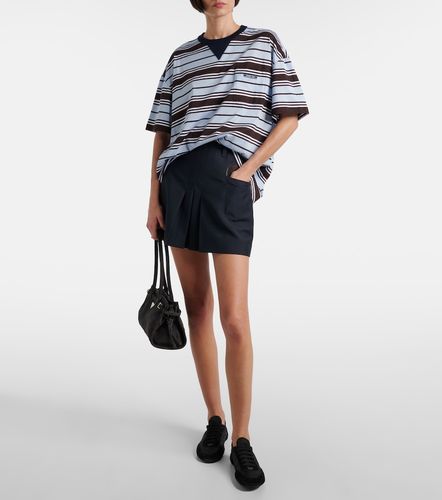 Prada Mini-jupe en mohair et laine - Prada - Modalova