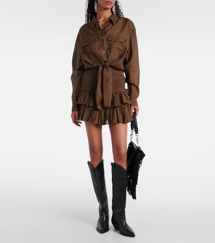 Chemise Nath raccourcie en coton mélangé - Marant Etoile - Modalova