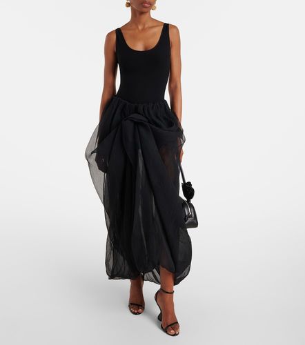 Jupe longue en tulle de soie - Magda Butrym - Modalova