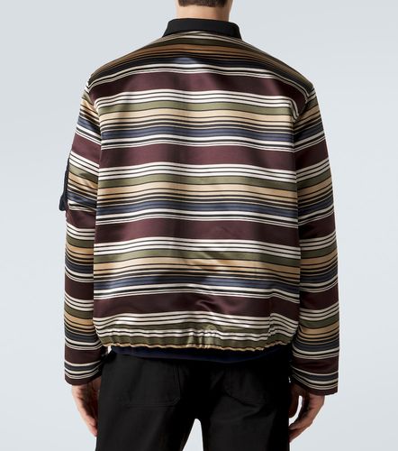 Sacai Veste blouson rayé - Sacai - Modalova