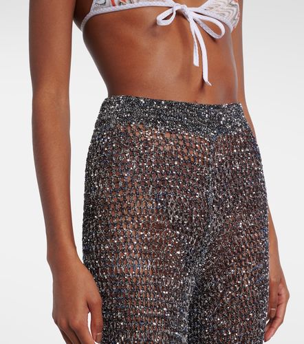 Pantalon flare en lamé à sequins - Missoni - Modalova