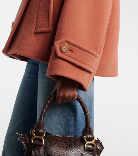 Chloé Caban oversize en laine mélangée - Chloe - Modalova