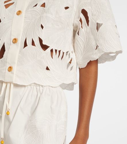 Chemise Mahon en coton à broderie - Zimmermann - Modalova