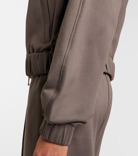 Sweat-shirt à capuche en coton mélangé - Moncler - Modalova