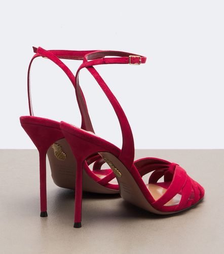 Aquazzura Sandales Soulmate en daim - Aquazzura - Modalova
