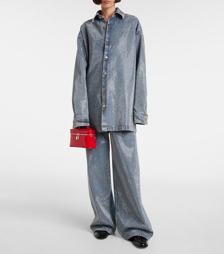Jean ample à cristaux - Stella McCartney - Modalova