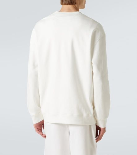 Sweat-shirt en coton mélangé à logo - Brunello Cucinelli - Modalova