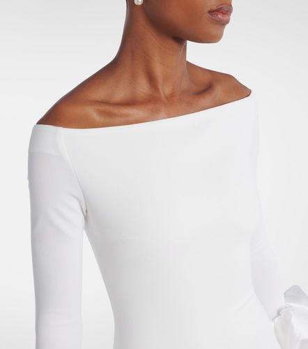 Robe longue à encolure bardot Talia - Solace London - Modalova