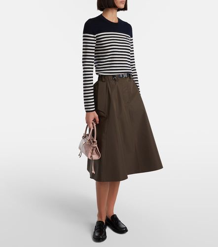 Prada Pull rayé en laine vierge - Prada - Modalova