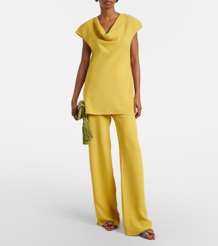Valentino Pantalon ample en soie - Valentino - Modalova