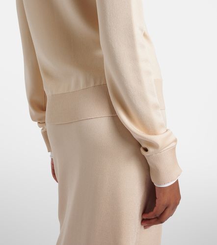 Cardigan Nodo Quadro en soie - Bottega Veneta - Modalova