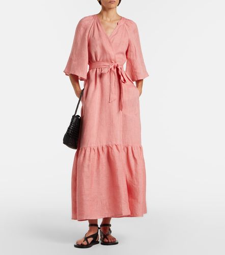 Robe longue Audacieuse en lin à ceinture - Eres - Modalova