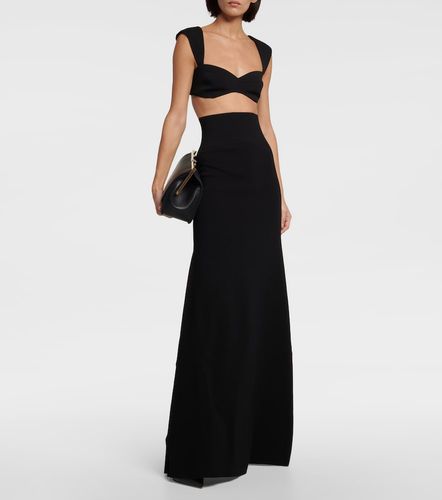 Jupe longue à taille haute - Victoria Beckham - Modalova