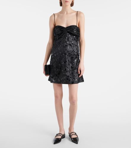 Ganni Robe en dentelle à sequins - Ganni - Modalova