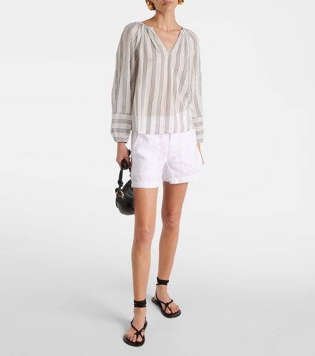 Velvet Top Gianna brodé en coton - Velvet - Modalova