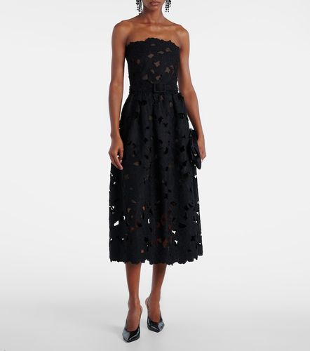 Robe bustier en dentelle - Oscar de la Renta - Modalova