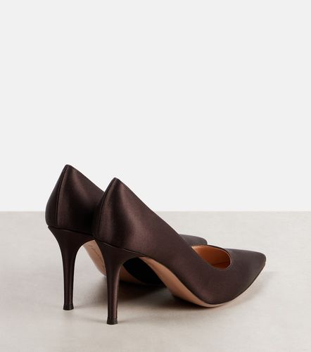 Escarpins Gianvito 85 en satin - Gianvito Rossi - Modalova