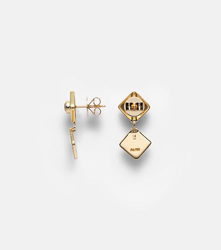 Boucles d'oreilles en or 18 ct et diamants - Ileana Makri - Modalova