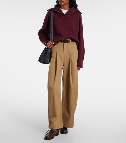Wool, cashmere, and silk sweater - Brunello Cucinelli - Modalova