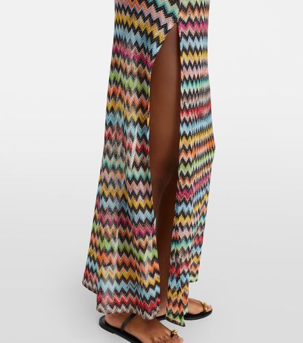 Robe de plage en lamé à motif Zigzag - Missoni - Modalova