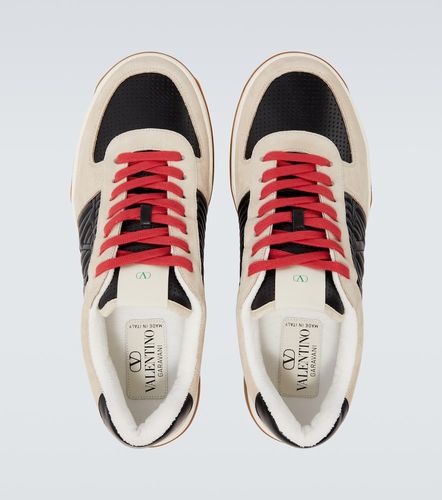 Baskets en daim et cuir - Valentino Garavani - Modalova