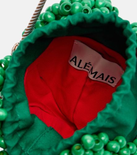Alémais Sac à bandoulière Strawberry Mini en perles - Alemais - Modalova