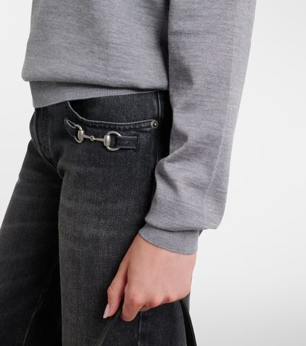 Gucci Pull oversize en laine - Gucci - Modalova