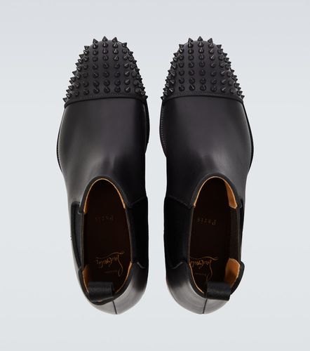 Bottines Chelsea Melon Spikes en cuir - Christian Louboutin - Modalova