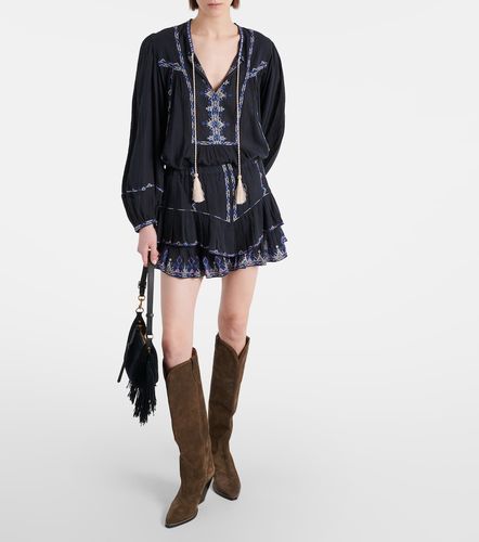 Blouse Silekia en coton brodée - Marant Etoile - Modalova